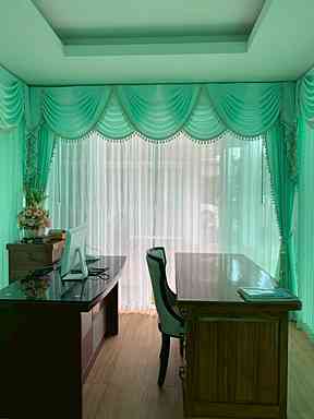 ผลงานผ้าม่านหรู